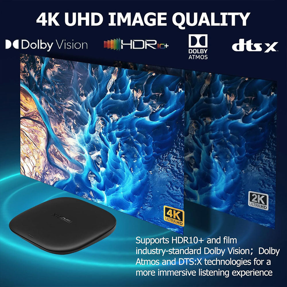 Xiaomi TV Box S 3rd Gen 4K UHD (2GB Ram - 32GB Storage Rom)