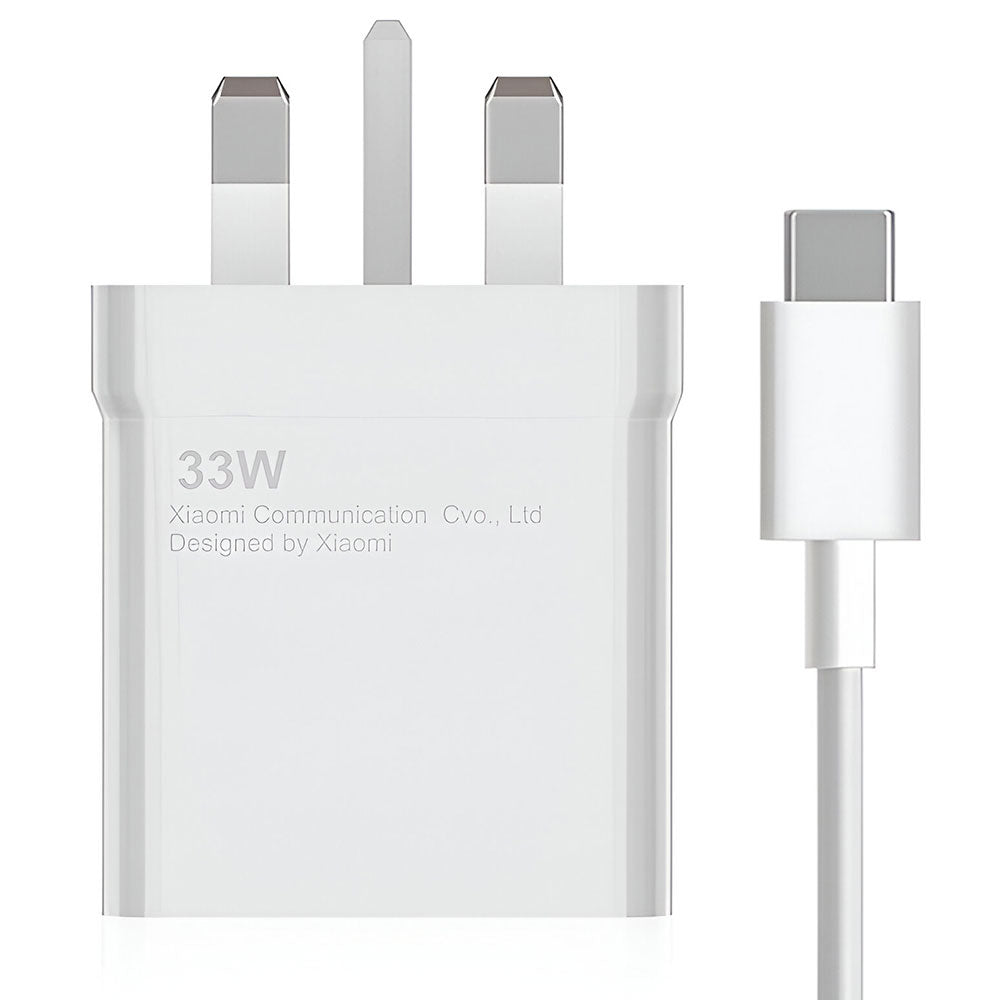 Xiaomi MDY-11-EY Wall Charger Type-C Cable 33W Fast Charging