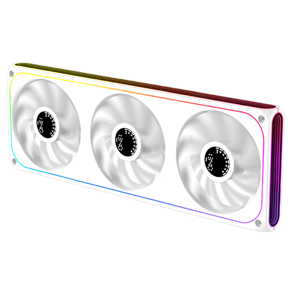 مروحة كيسه زيجماتيك 3 قطع Aero DGT 360 Arctic Digital LCD