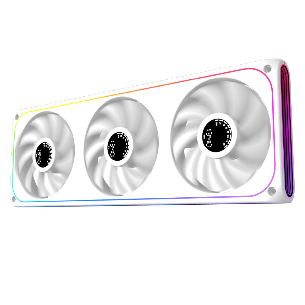 مروحة كيسه زيجماتيك 3 قطع Aero DGT 360 Arctic Digital LCD