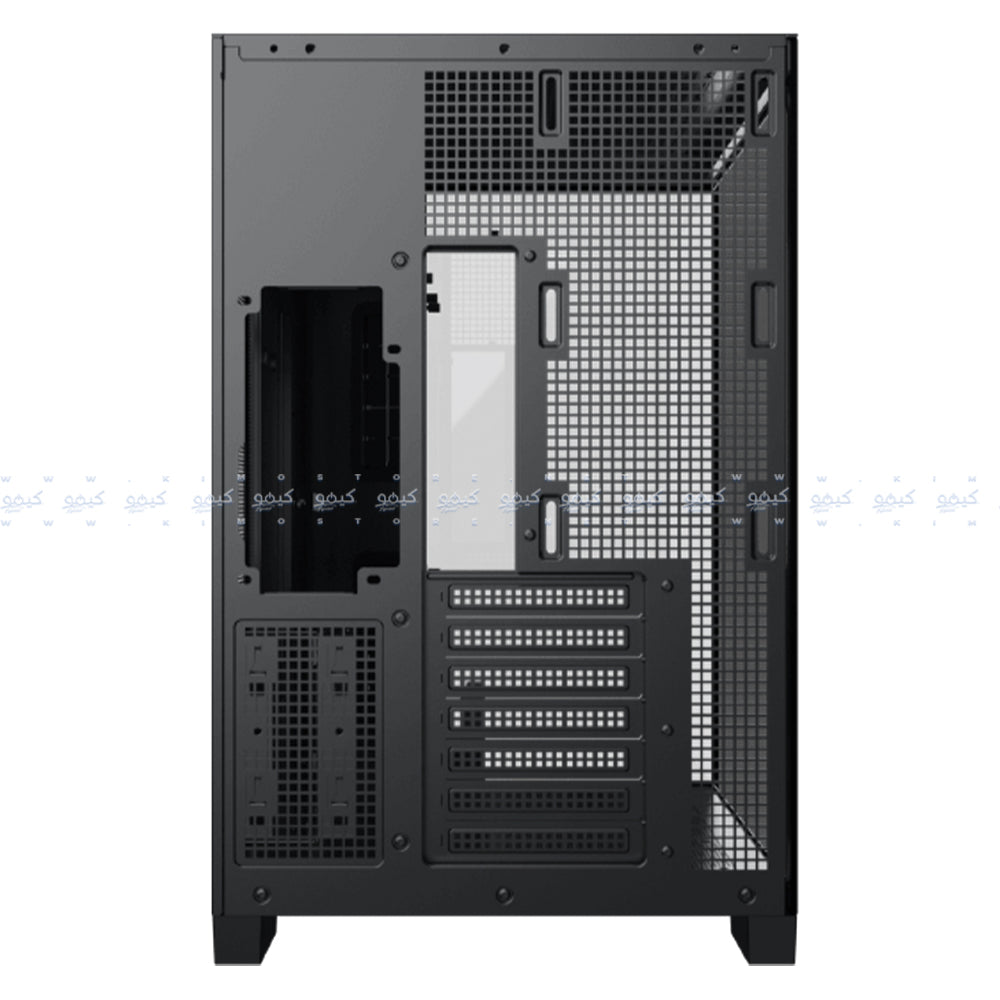 كيس سوبر تاور زيجماتيك ARGB جيمنج Aqua 7 - اسود