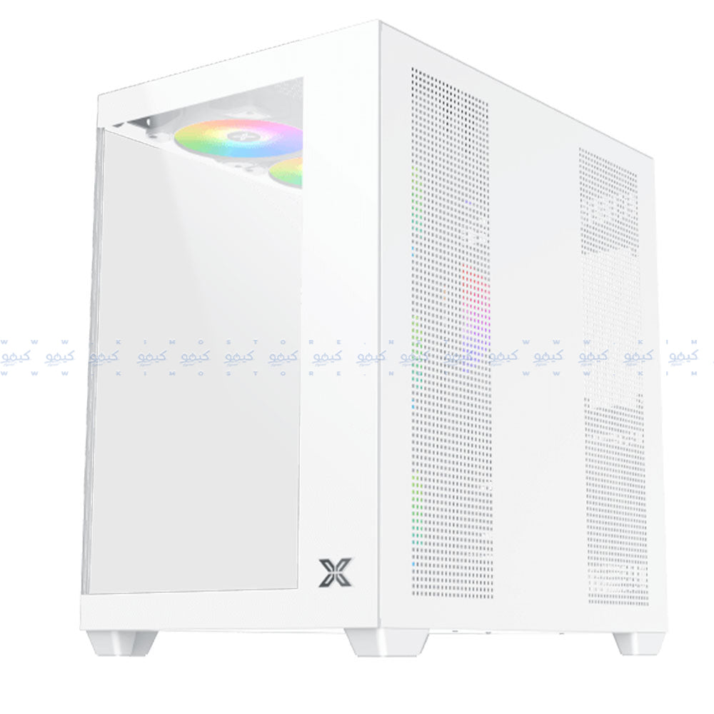 Xigmatek Aqua V Air Arctic ARGB Gaming Mid Tower Case