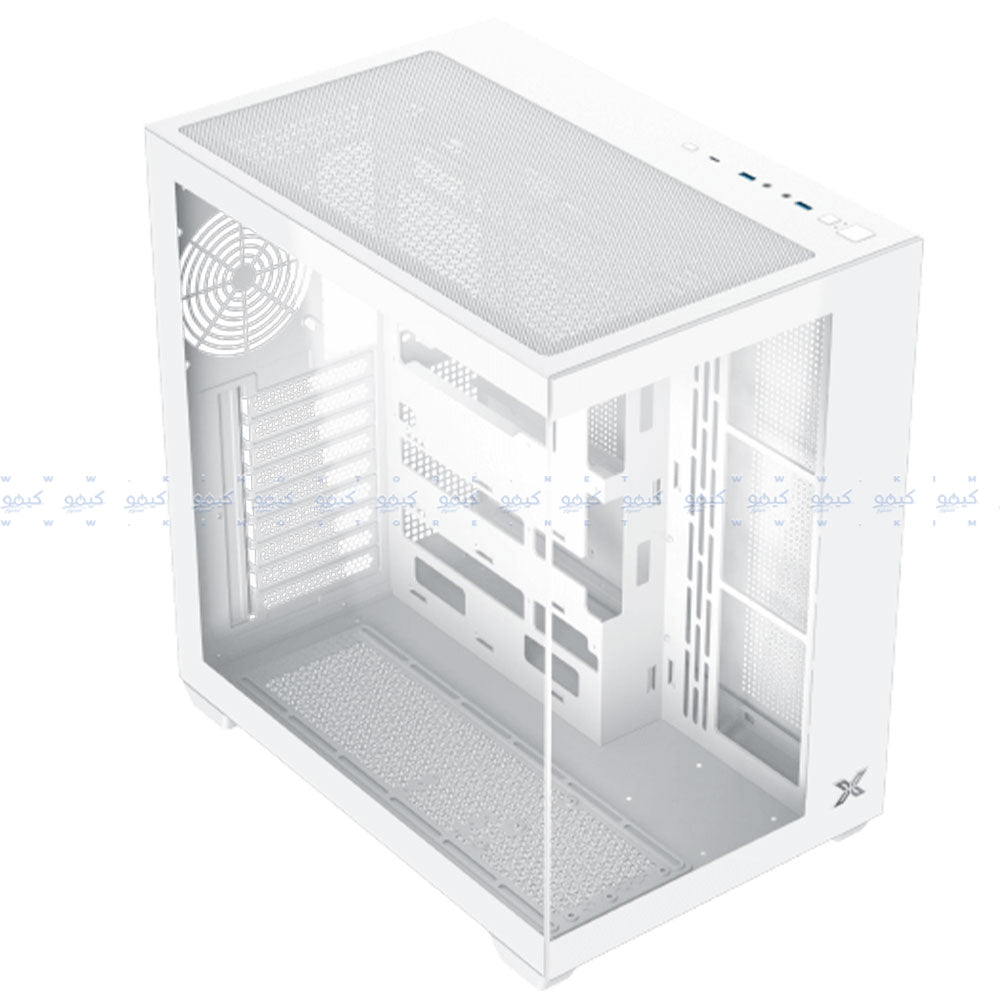 Xigmatek Aqua V Air Arctic ARGB Gaming Mid Tower Case