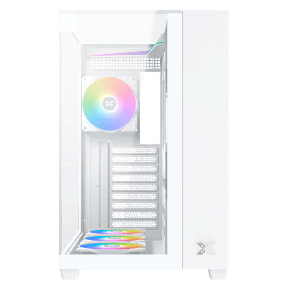 Xigmatek Aqua V Arctic ARGB Gaming Mid Tower Case