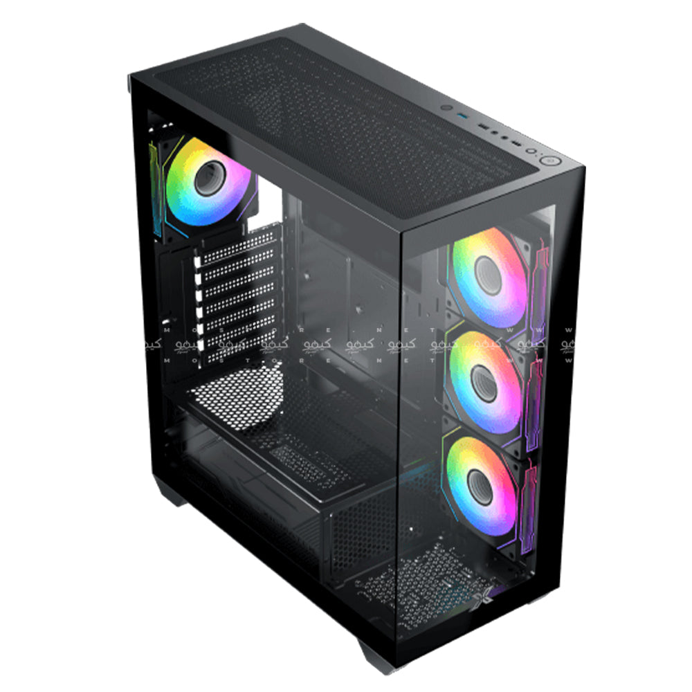 Xigmatek Blast ARGB Gaming Mid Tower Case + Asgard 80 Plus Bronze Power Supply 750W
