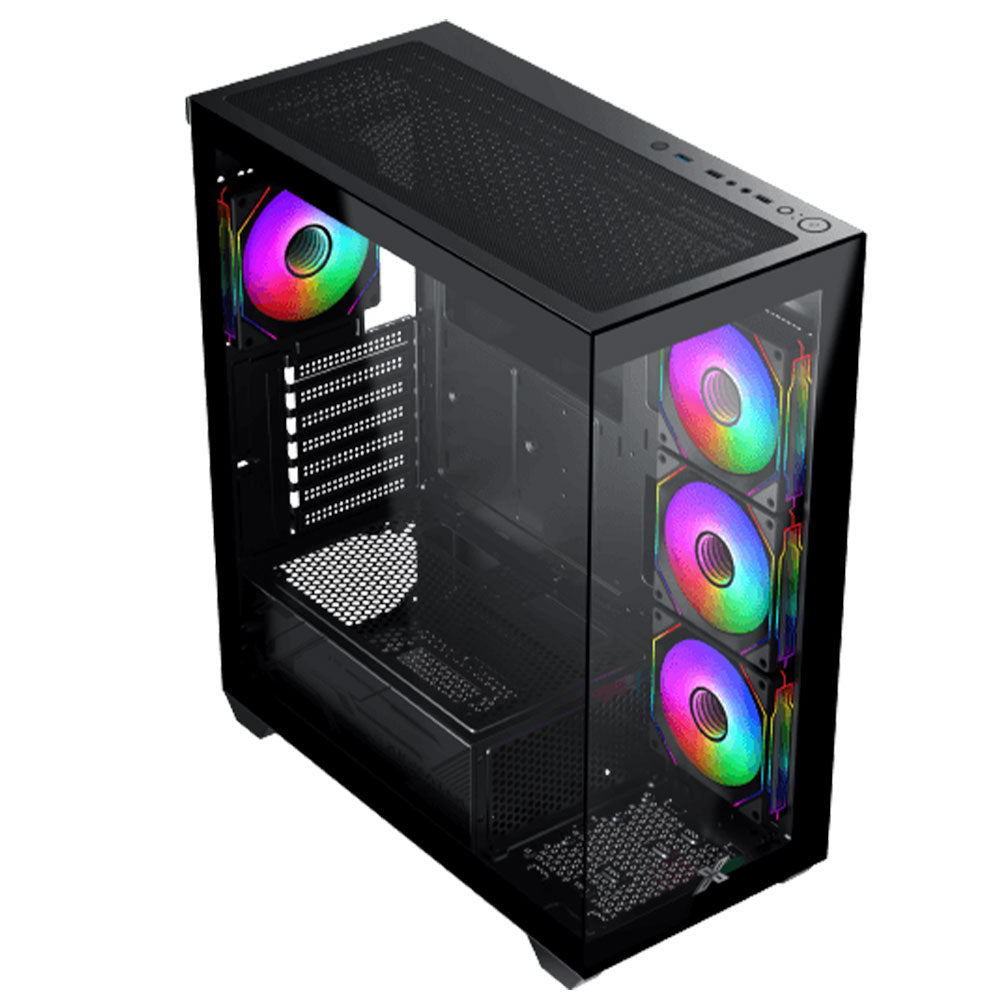 Xigmatek Blast ARGB Gaming Mid Tower Case + X-Power 80 Plus White Power 