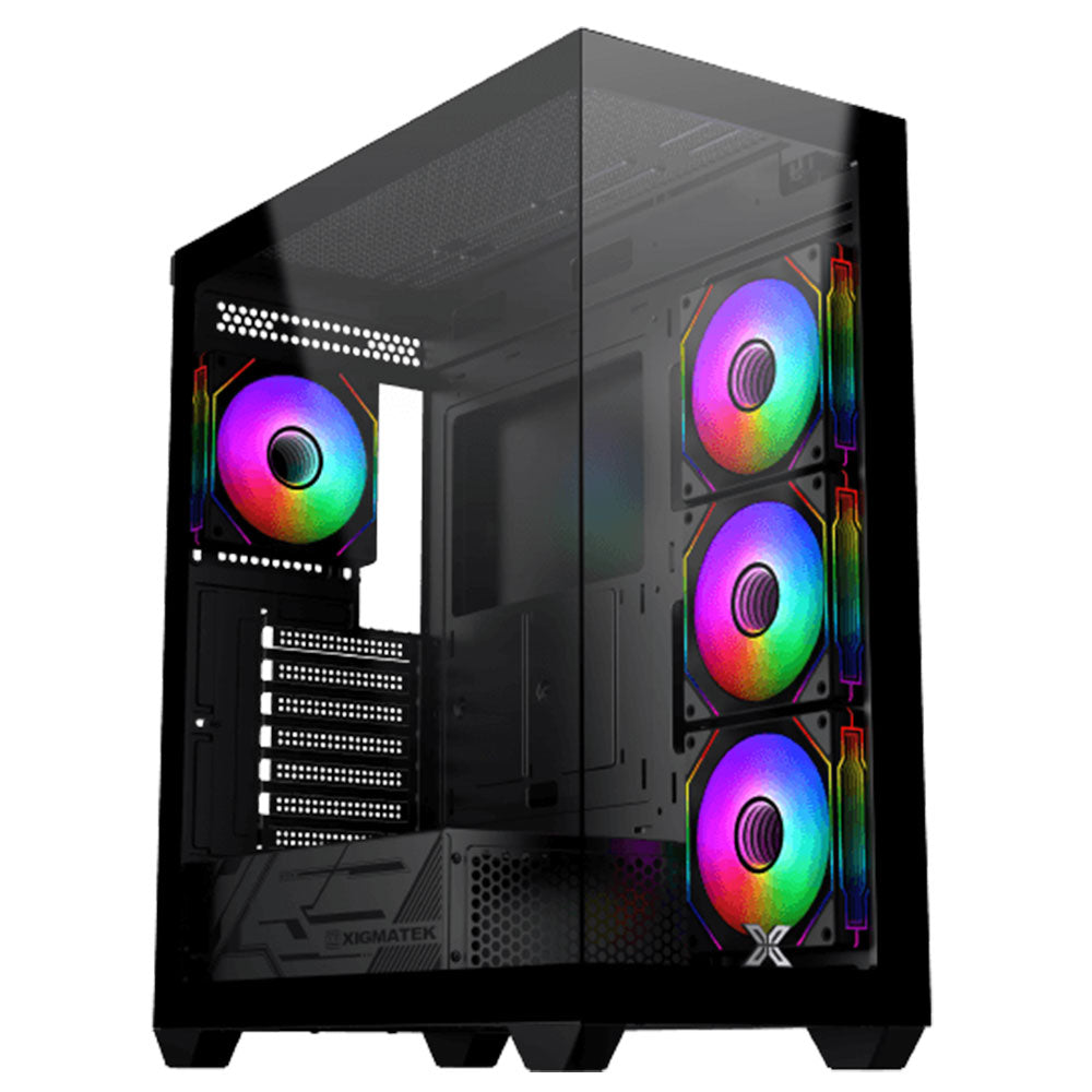 Xigmatek Blast ARGB Gaming Mid Tower Case + X-Power 80 Plus White Power Supply 600W