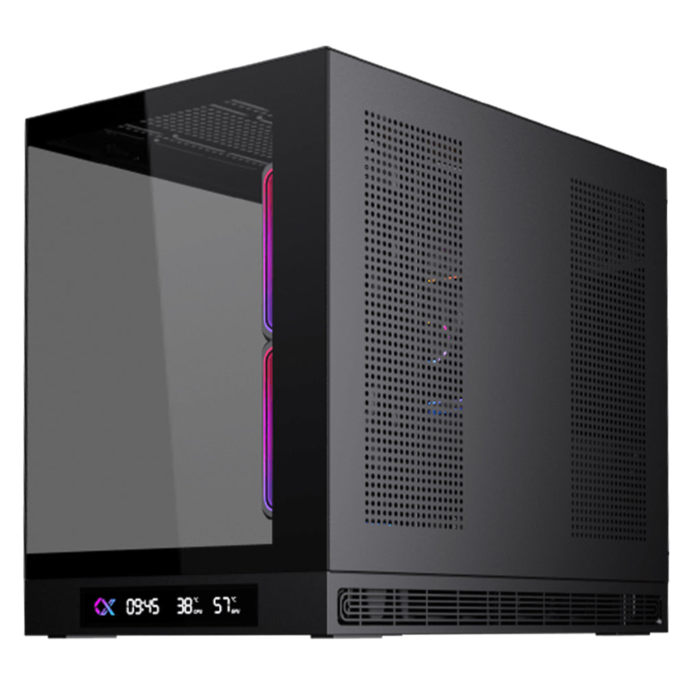 Xigmatek Cloud M DGT 3AF LCD ARGB Gaming Micro Tower Case