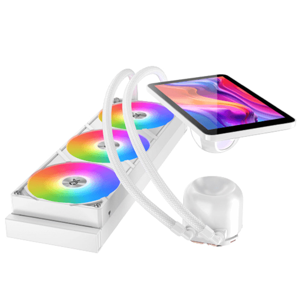 Xigmatek Connect Pro 360 Arctic Magnetic LCD ARGB AIO CPU Liquid Cooler