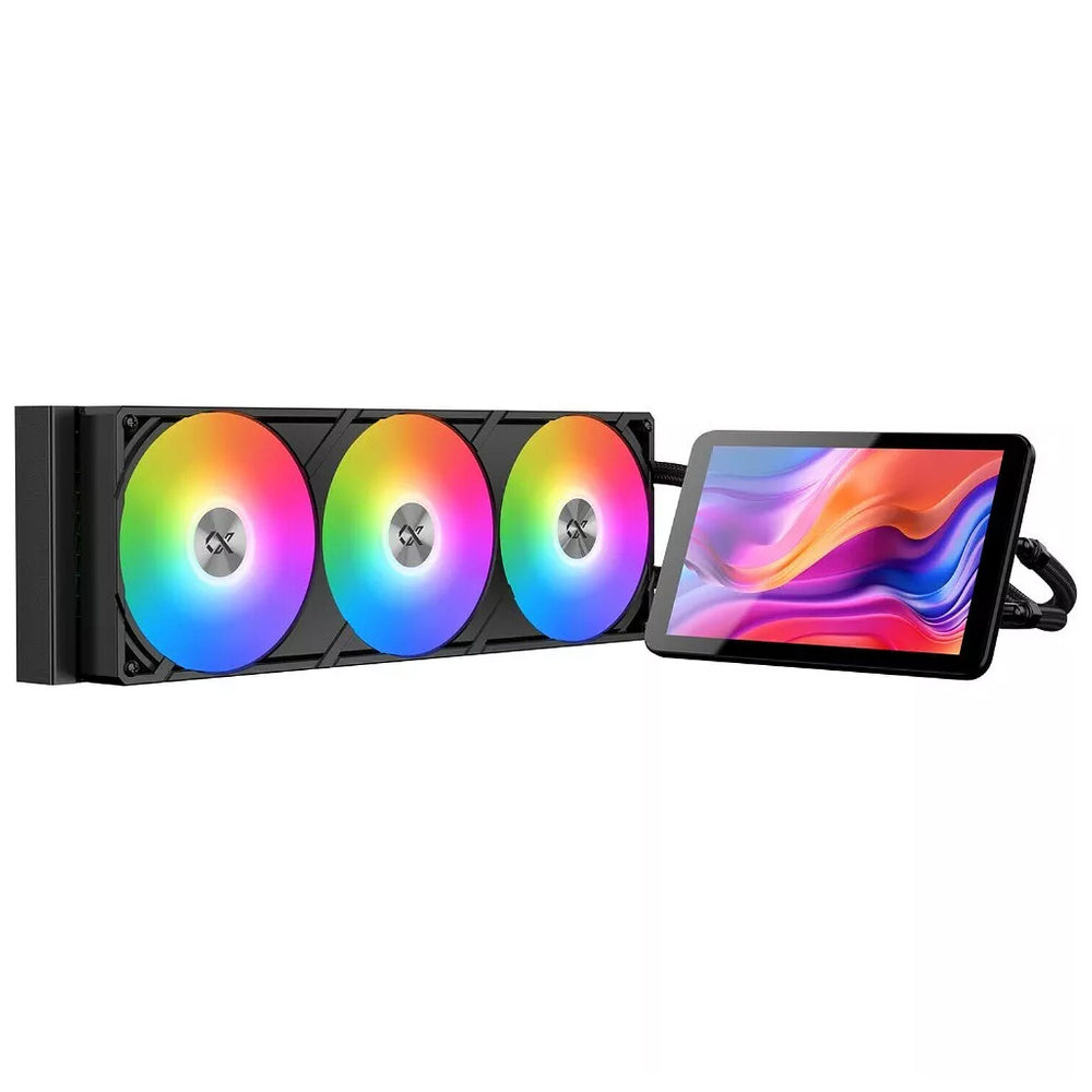 نظام تبريد مائي للبروسيسور زيجماتيك Connect Pro 360 Magnetic LCD ARGB AIO