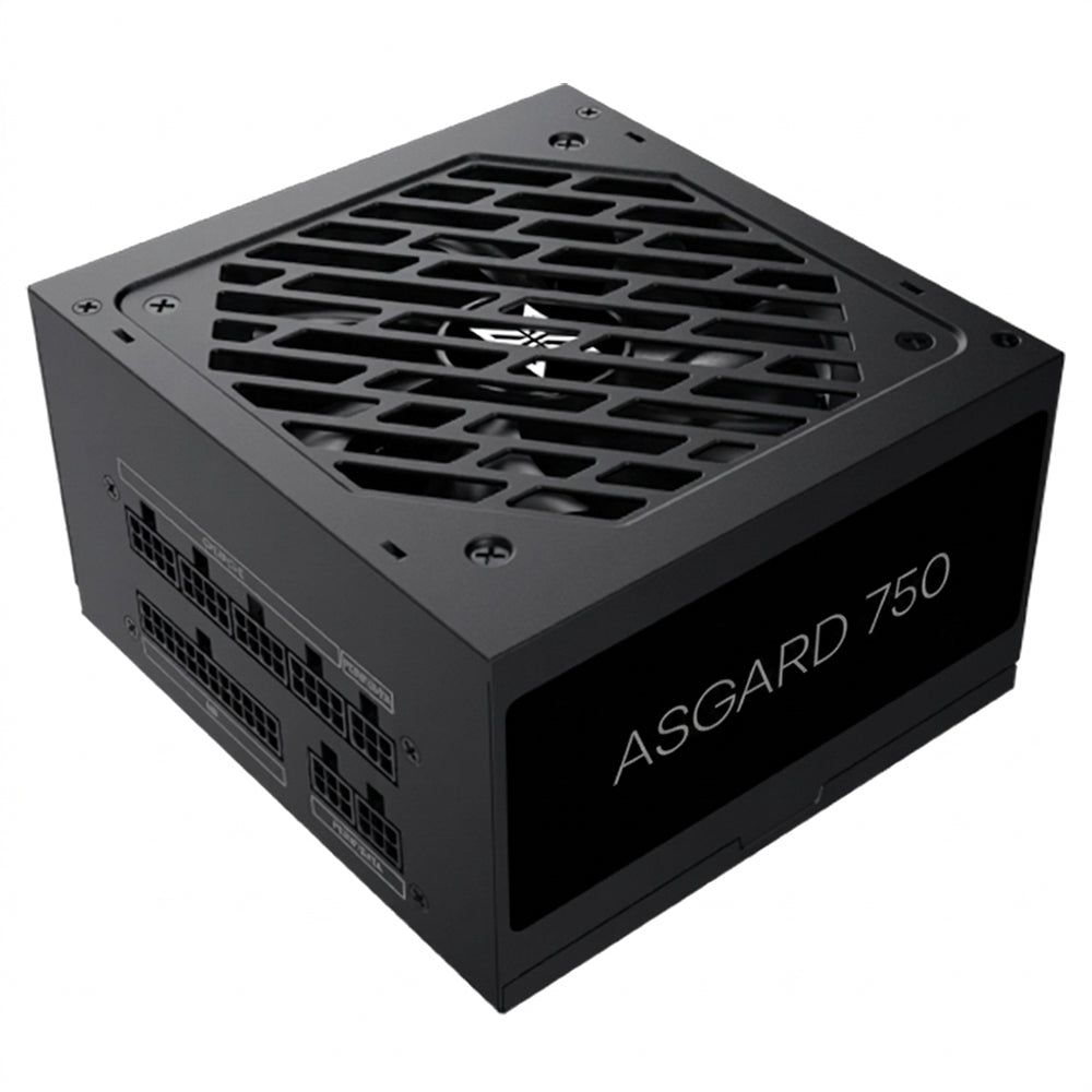 Xigmatek Crystal Storm ARGB Gaming Mid Tower Case + Asgard 80 Plus Bronze Power Supply 750W