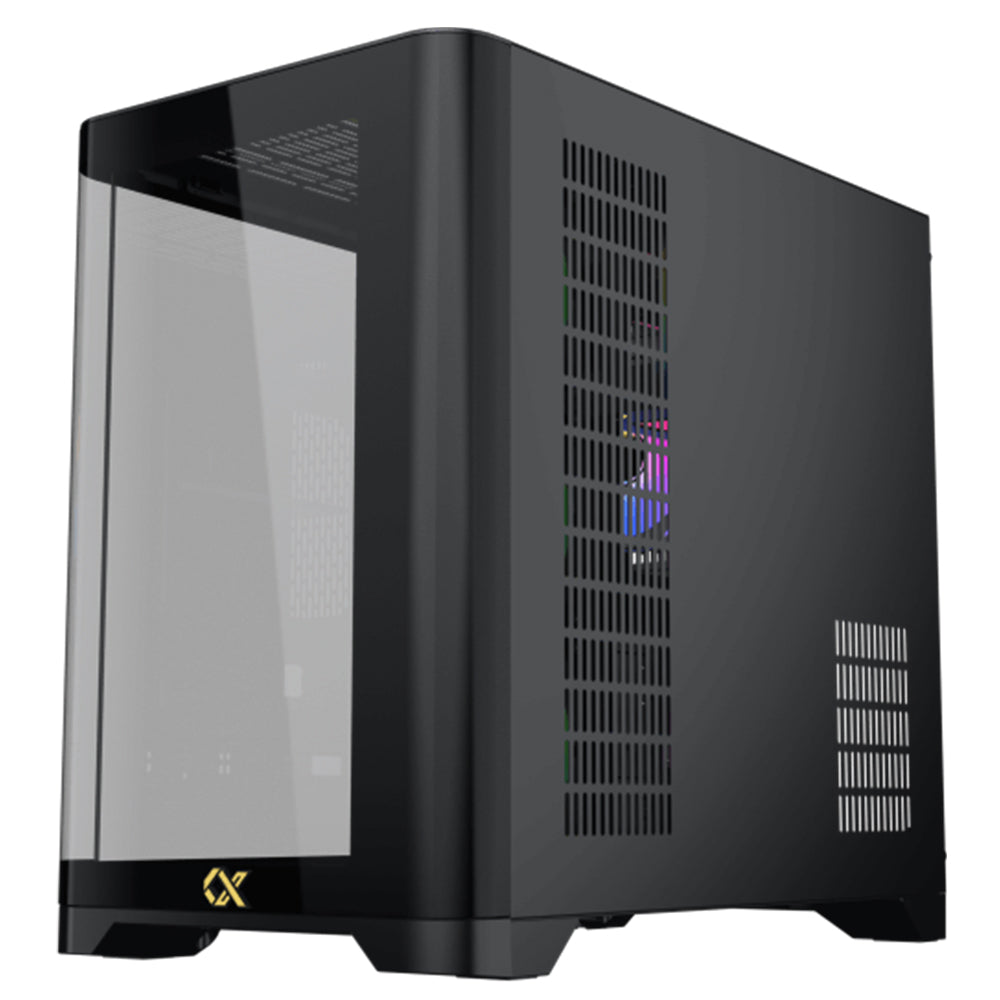 Xigmatek Crystal Storm ARGB Gaming Mid Tower Case