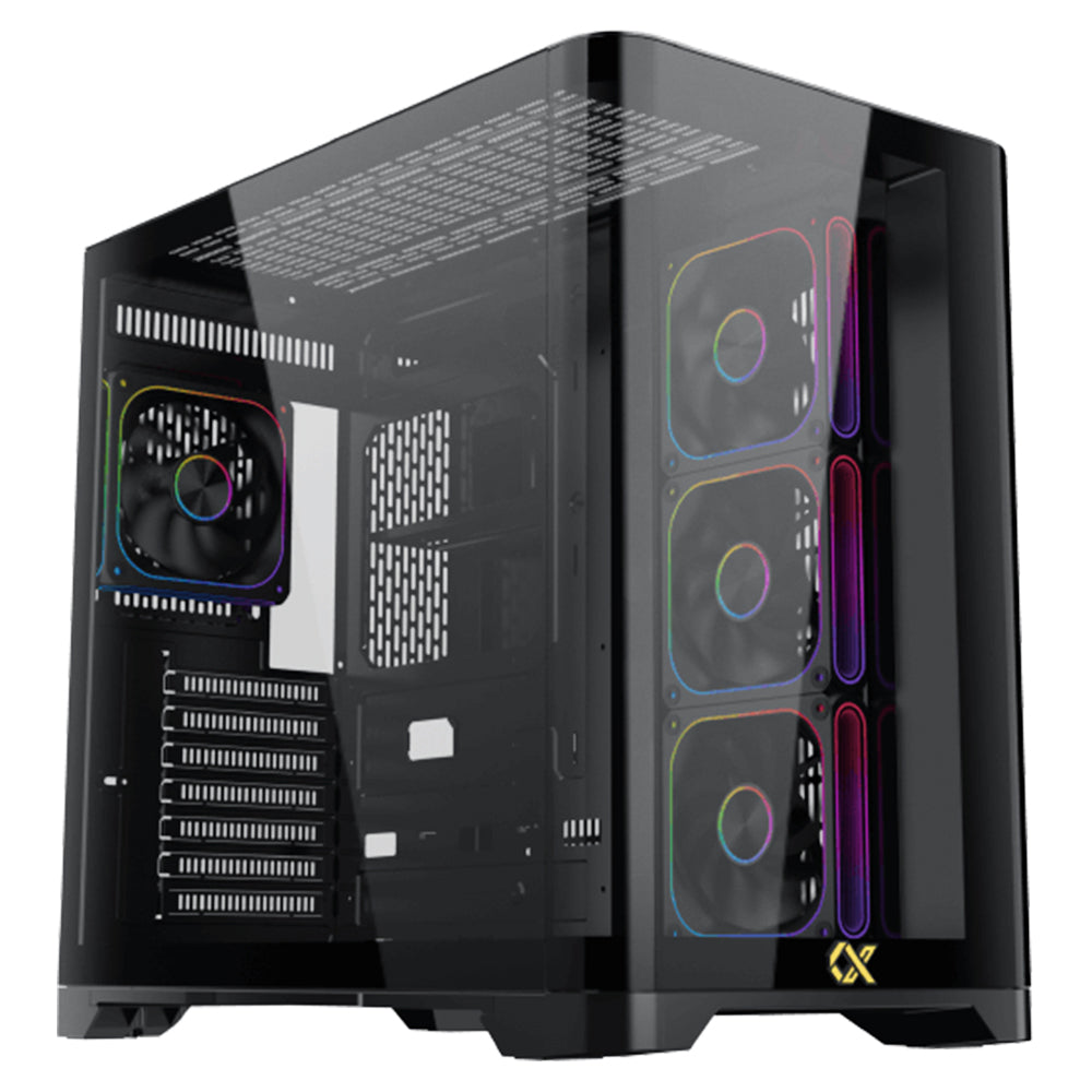 كيس ميد تاور زيجماتيك ARGB جيمنج Crystal Storm V2 