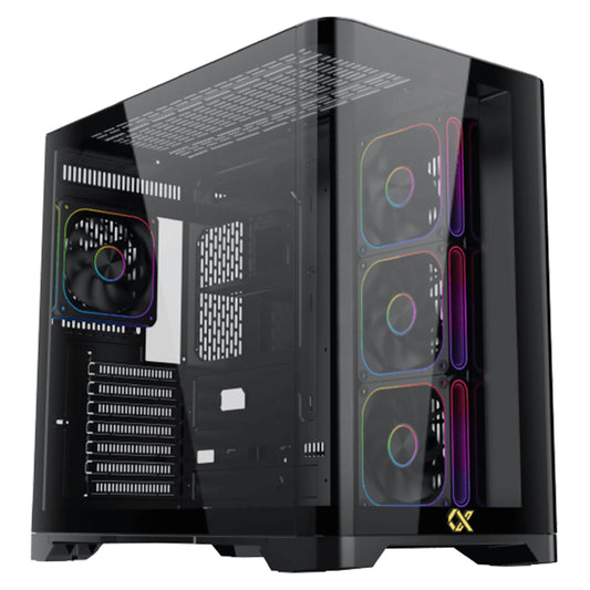 Xigmatek Crystal Storm V2 ARGB Gaming Mid Tower Case