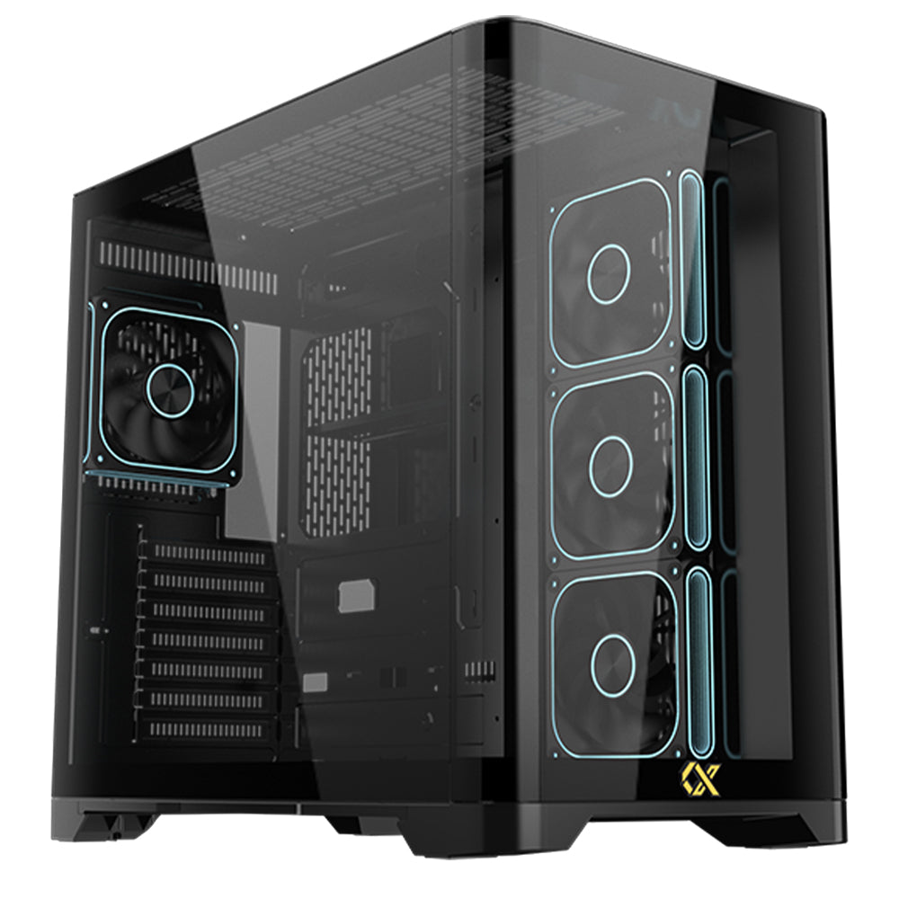 كيس ميد تاور زيجماتيك ARGB جيمنج Crystal Storm V2 
