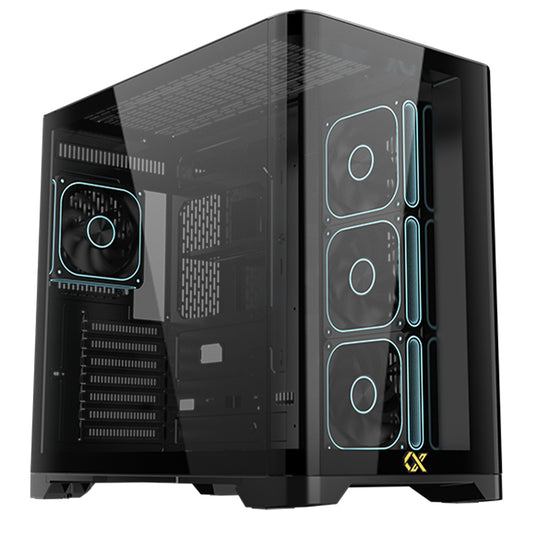 Xigmatek Crystal Storm V2 ARGB Gaming Mid Tower Case