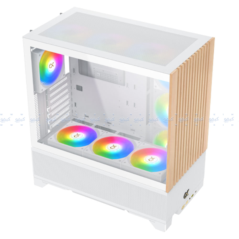 كيس سوبر تاور زيجماتيك ARGB جيمنج Endorphin WD Arctic