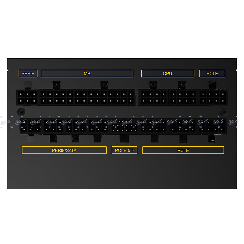 باور سبلاي زيجماتيك 80 بلس ذهبي 1100 وات  Fury Full Modular 