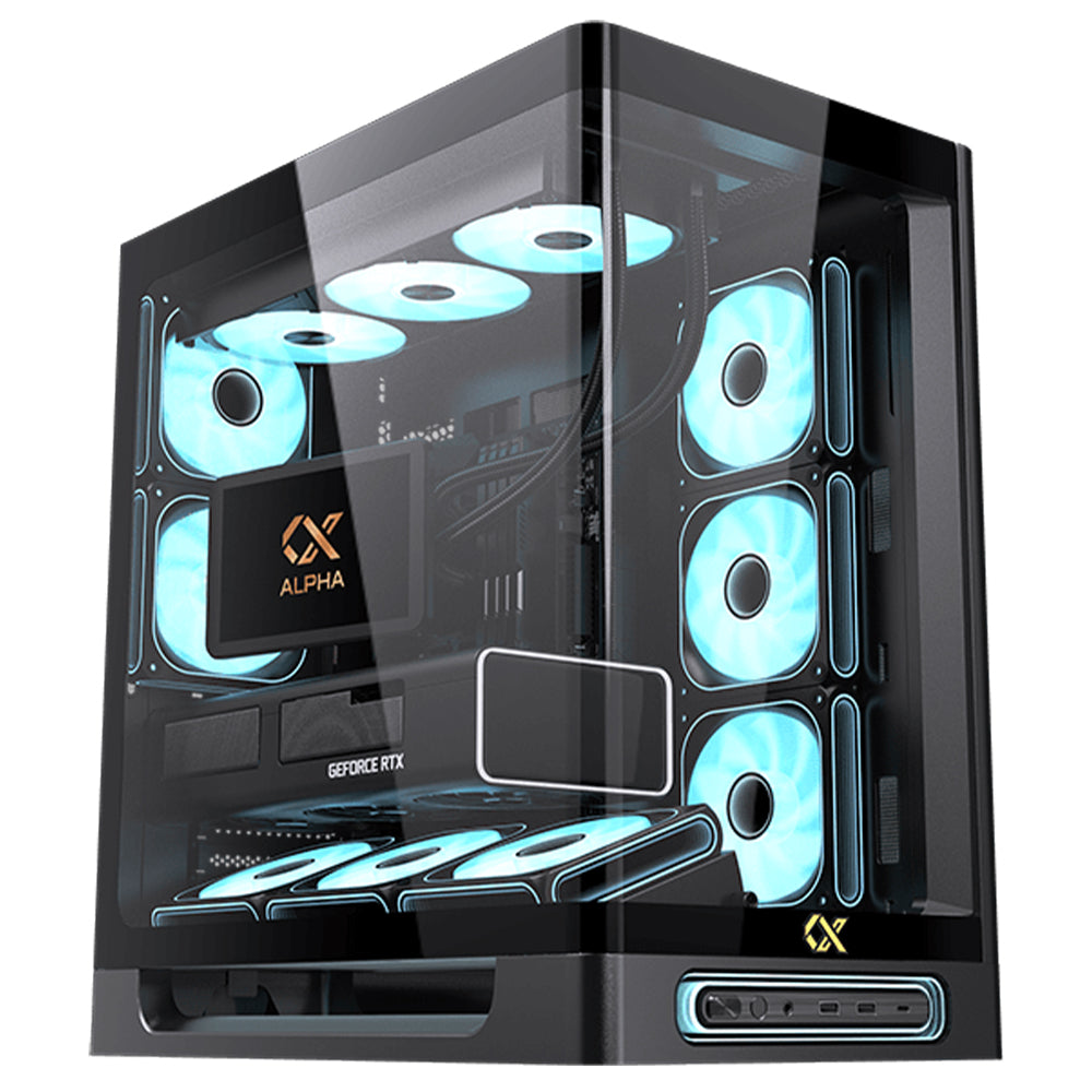 Xigmatek Heaven Air ARGB Gaming Mid Tower Case