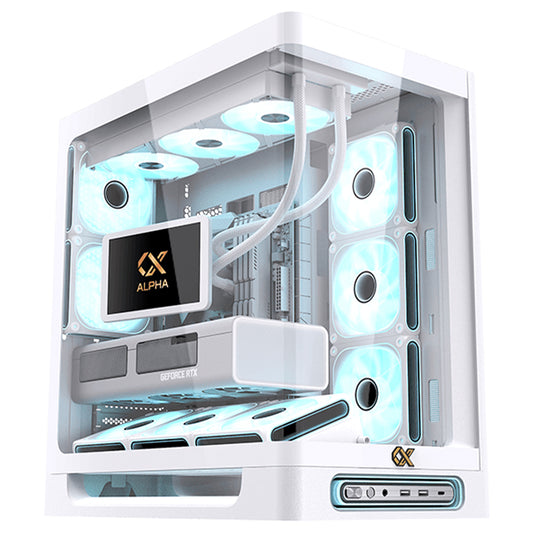 Xigmatek Heaven Air Arctic ARGB Gaming Mid Tower Case