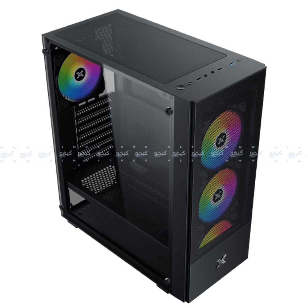 Xigmatek Hero II Air ARGB Gaming Mid Tower Case + Asgard 80 Plus Bronze Power Supply 750W