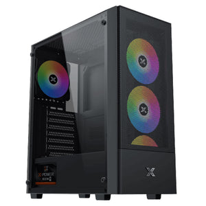 كيس ميد تاور زيجماتيك ARGB جيمنج Hero II Air + باور سبلاي 80 بلس برونز 750 وات Asgard (أوبن بوكس)