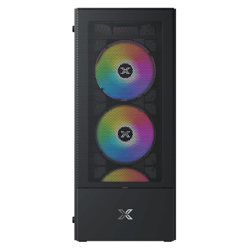 كيس ميد تاور زيجماتيك ARGB جيمنج Hero II Air + باور سبلاي 80 بلس أبيض 600 وات X-Power