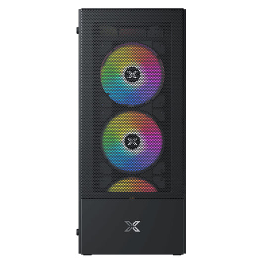 Xigmatek Hero II Air ARGB Gaming Mid Tower Case + X-Power 80 Plus White Power Supply 600W