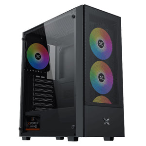 Xigmatek Hero II Air ARGB Gaming Mid Tower Case + X-Power 80 Plus White Power Supply 600W