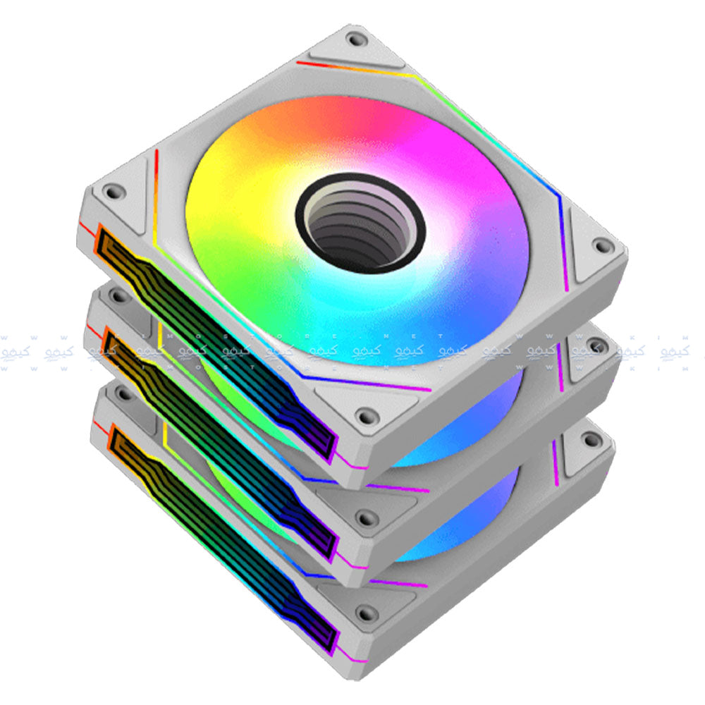 Xigmatek Infinity G20A Arctic ARGB Triple Case Fan Kit