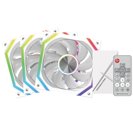 Xigmatek Infinity H27A Arctic ARGB Triple Case Fan Kit