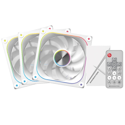 Xigmatek Infinity J22A Arctic Reverse ARGB Triple Case Fan Kit