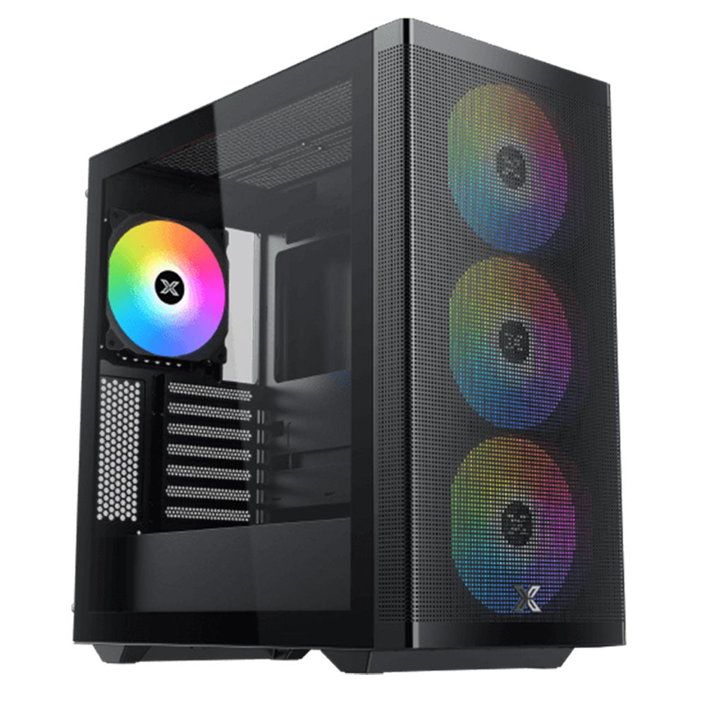 Xigmatek Osiris ARGB Gaming Super Tower Case + Prime 80 Plus Gold Power Supply 750W
