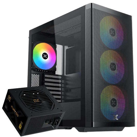 كيس سوبر تاور زيجماتيك ARGB جيمنج Osiris + باور سبلاي 80 بلس أبيض 750 وات Prime