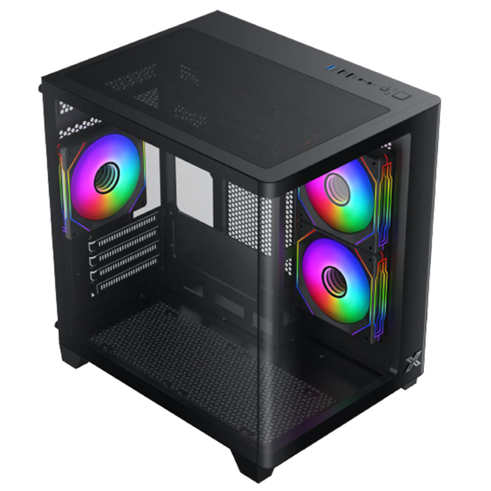 Xigmatek Pano M Nano 3GF ARGB Gaming Micro Tower 