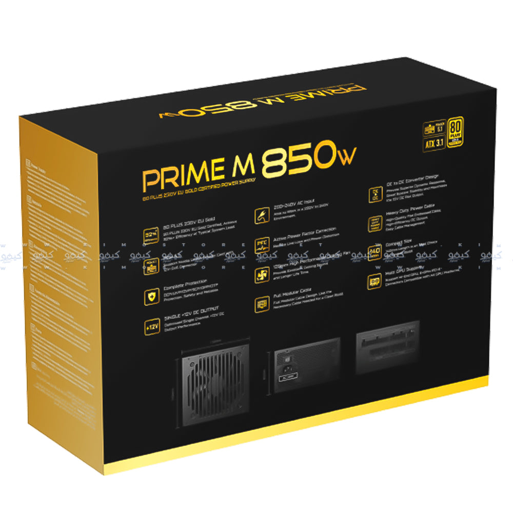 Xigmatek Prime M Full Modular 850W 80 PLUS Gold Power Supply