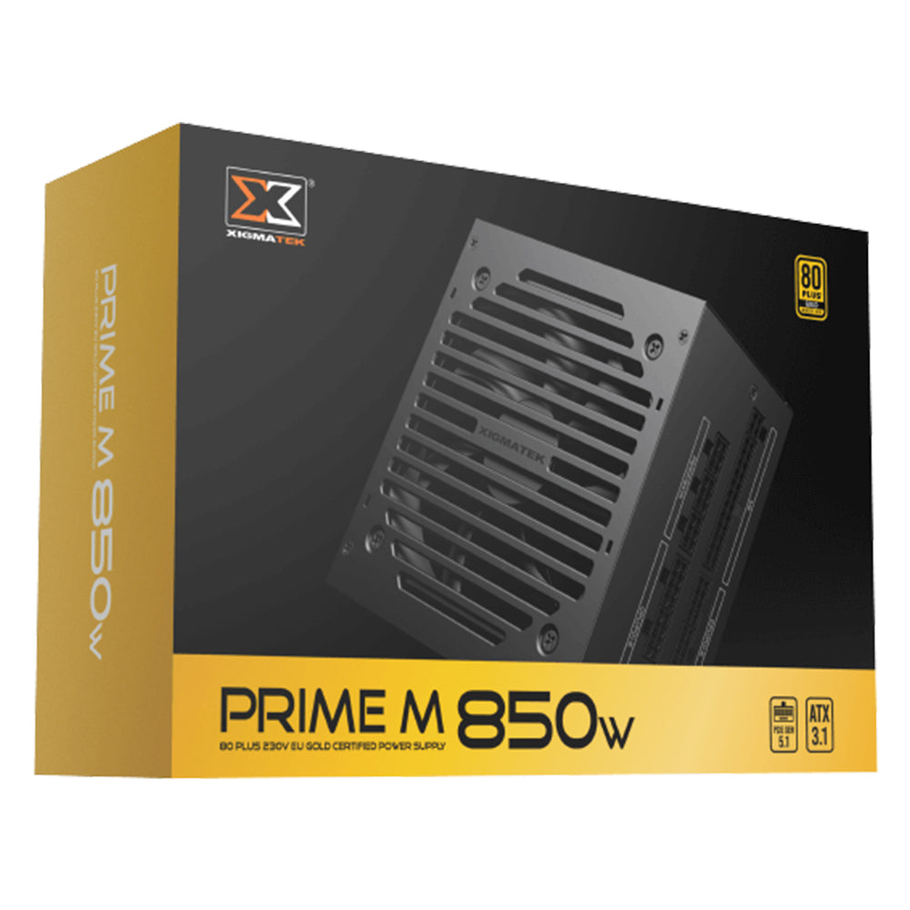 Xigmatek Prime M Full Modular 850W 80 PLUS Gold Power Supply