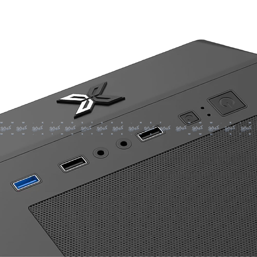 Xigmatek Sky II Wave RGB Gaming Mid Tower Case + Litepower II i550 80 Plus Bronze Power Supply 