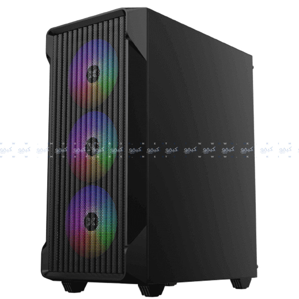 كيس ميد تاور زيجماتيك RGB جيمنج Sky II Wave + باور سبلاي 80 بلس برونزي 550 وات Litepower II i550