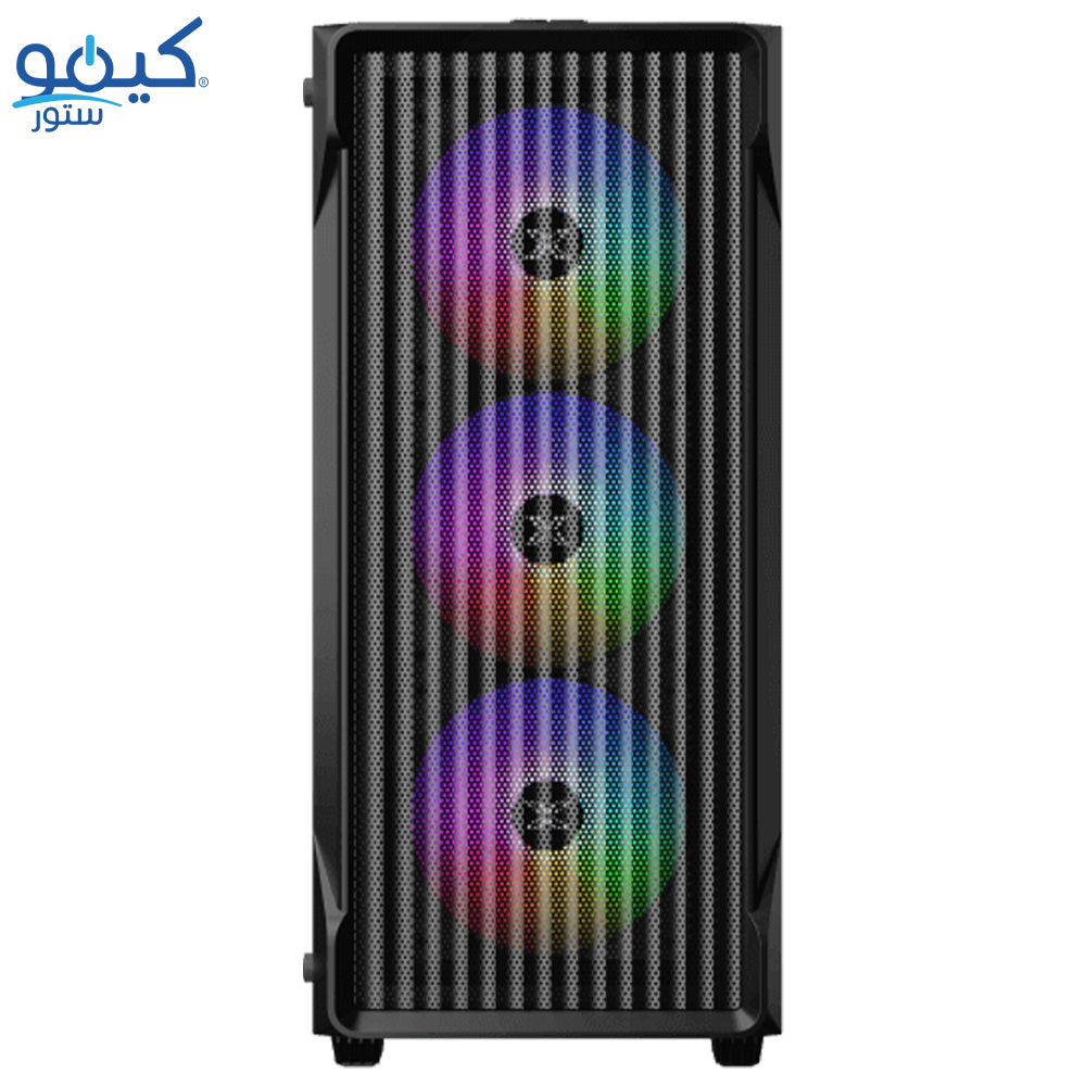 Xigmatek Sky II Wave RGB Gaming Mid Tower Case + Litepower II i550 80 Plus Bronze Power Supply 550W