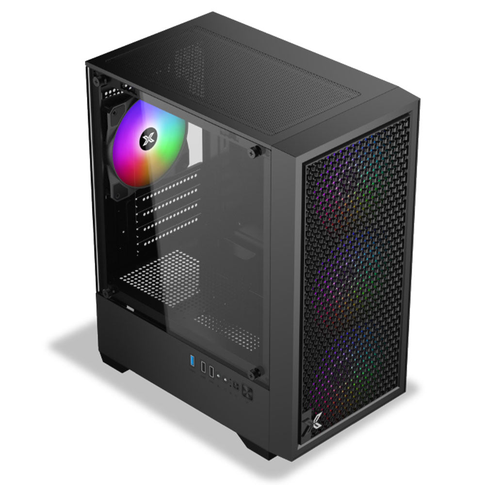 Xigmatek Sky M II RGB Gaming Micro Tower Case + X-Power 80 Plus White Power Supply 600W
