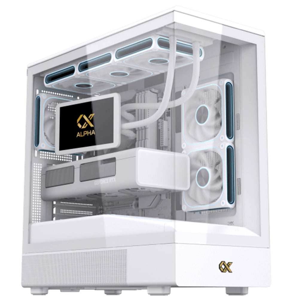 Xigmatek Sun Arctic ARGB Gaming Mid Tower Case