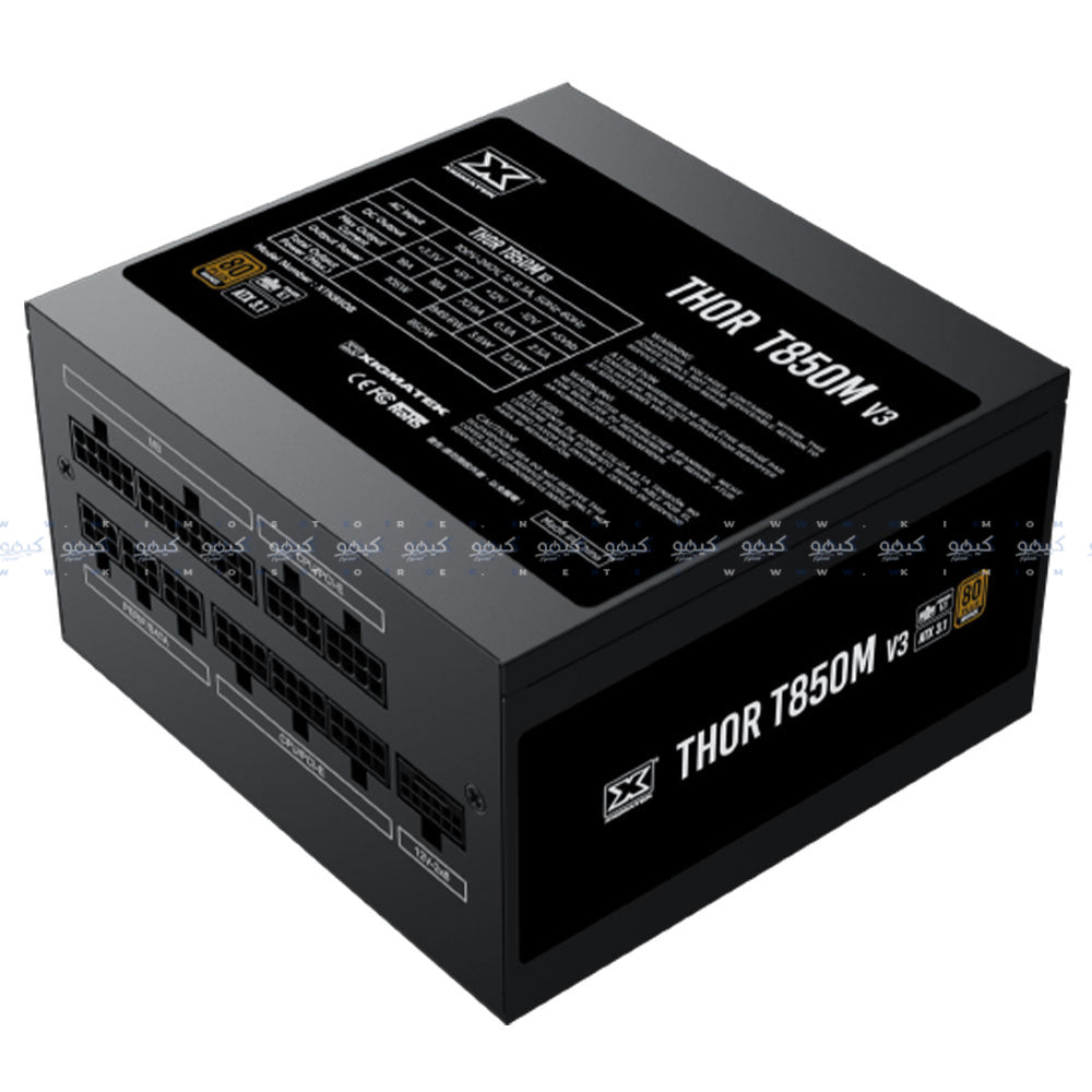 Xigmatek Thor T850M V3 Full Modular 850W 80 PLUS Bronze Certified Power Supply