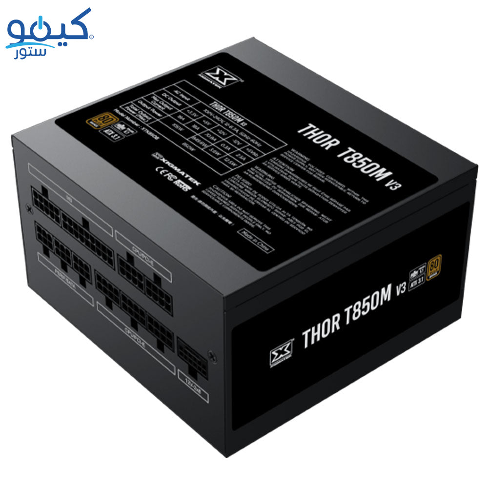 باور سبلاي زيجماتيك 80 بلس برونزي 850 وات Thor T850M V3 Full Modular