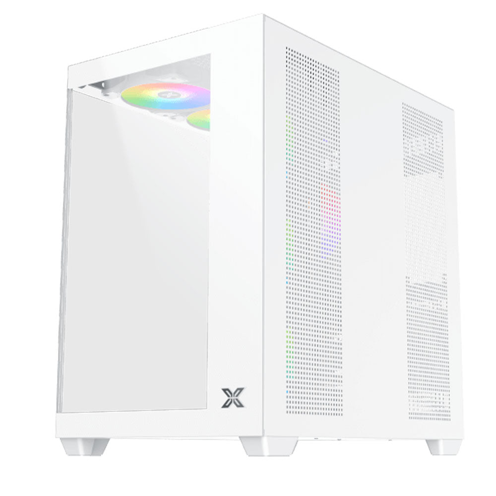 Xigmatek Aqua V Air Arctic ARGB Gaming Mid Tower Case