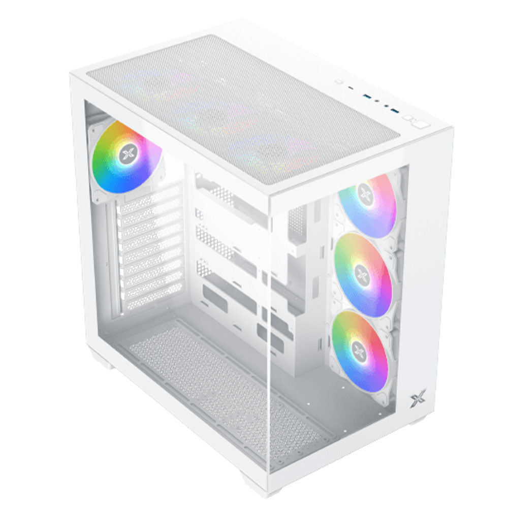 Xigmatek Aqua V Air Arctic ARGB Gaming Mid Tower Case