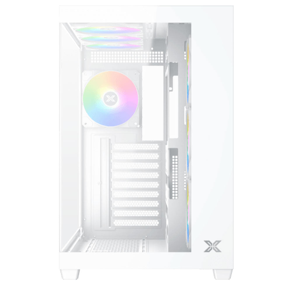 Xigmatek Aqua V Air Arctic ARGB Gaming Mid Tower Case