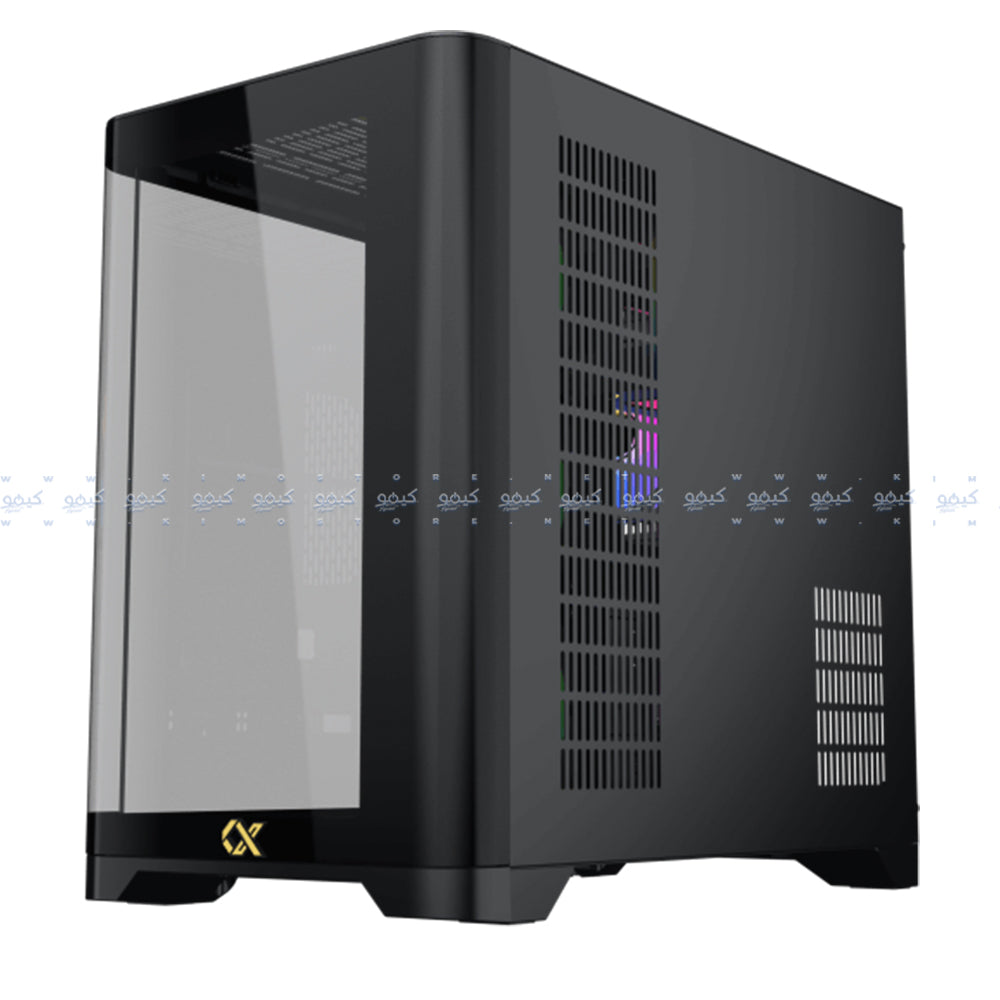 Xigmatek Crystal Storm ARGB Gaming Mid Tower Case