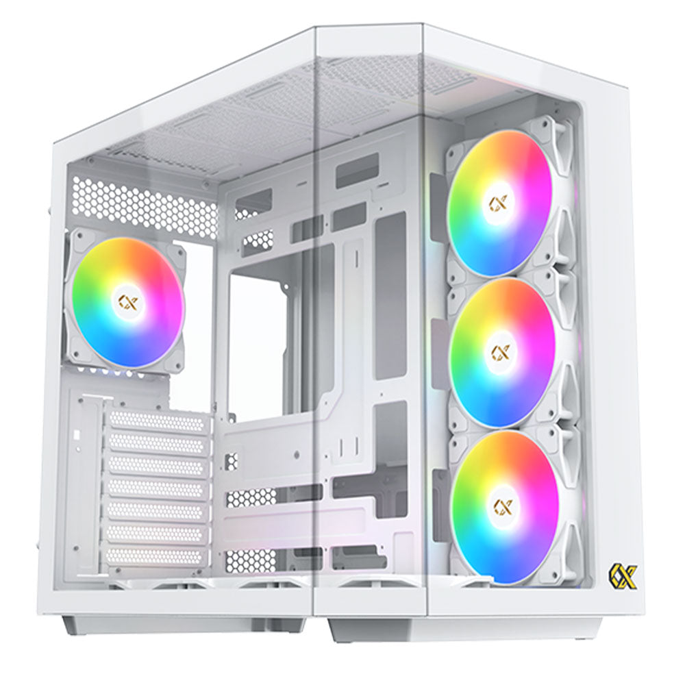 Xigmatek Cubi II Arctic ARGB Mid Tower Case