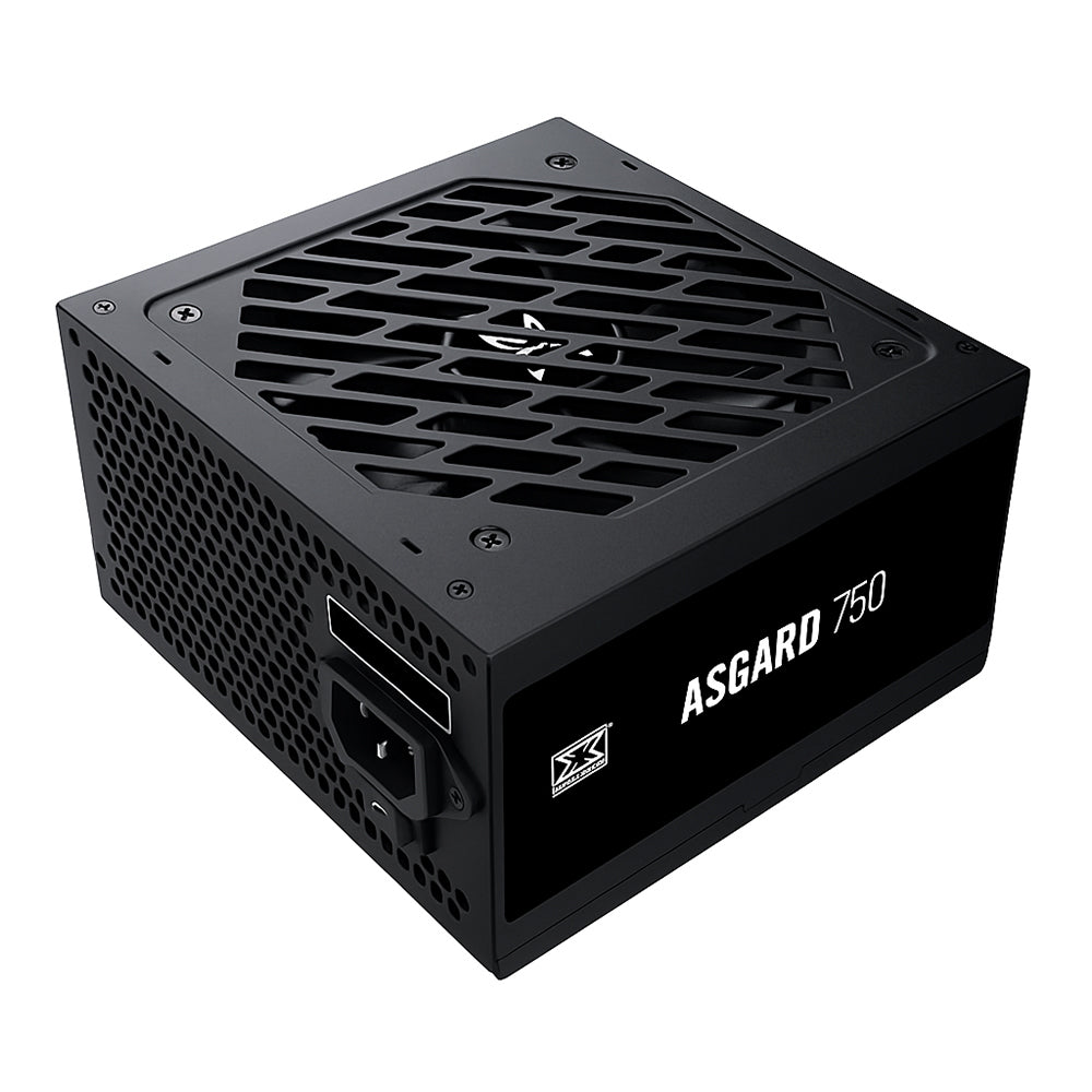 كيس ميد تاور زيجماتيك ARGB جيمنج Hero II Air + باور سبلاي 80 بلس برونز 750 وات Asgard (أوبن بوكس)